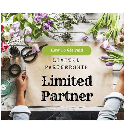 How To Pay A Limited Partner Of Limited Partnership How To Advice For