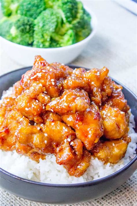 Easy General Tso S Chicken Recipe Video Dinner Then Dessert