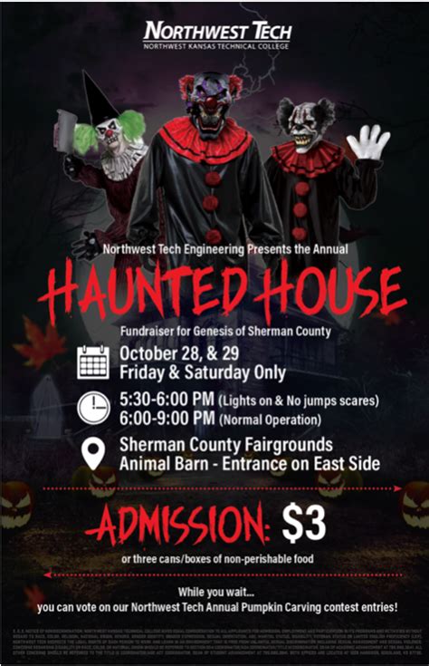 Northwest Tech Set To Host Annual Haunted House