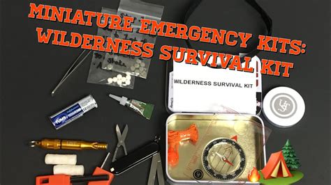 Miniature Emergency Kits Wilderness Survival Kit Youtube