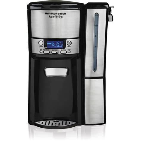 Brew Station 12 Cup Programmable Coffee Maker Removable Reservoir