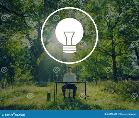 Light Bulb Ideas Inspiration Vision Innovation Power Concept Stock