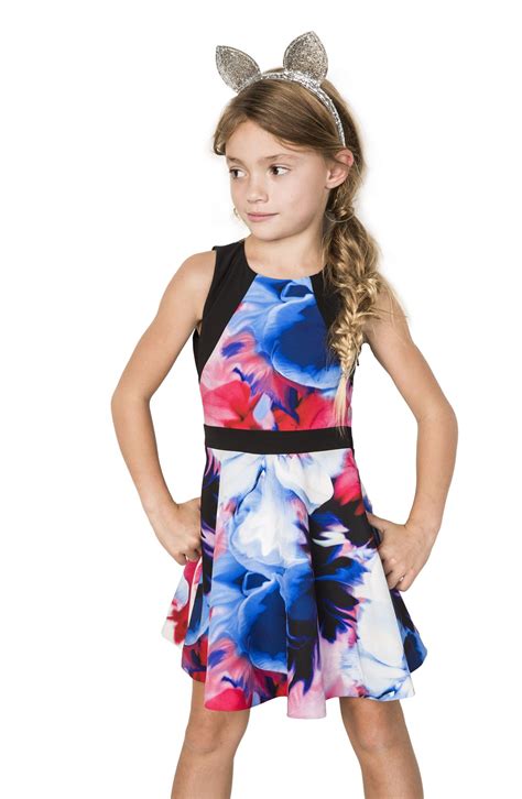 Bardot Junior Sleeveless Print Dress Big Girls Nordstrom