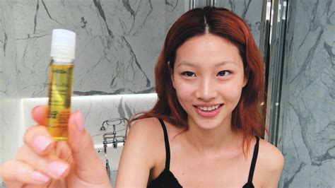 Model Hoyeon Jung On Her Red Hair And Korean Beauty Secrets Vogue