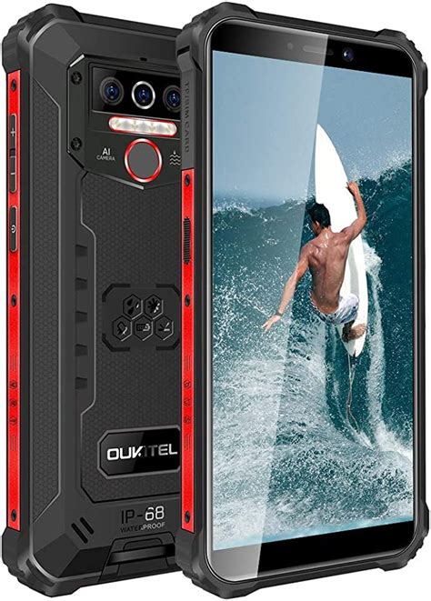 Oukitel Wp5 Unlocked Rugged Smartphones Android 9 Version