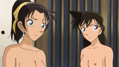 Rule 34 Breasts Detective Conan Female Female Only Human Kazuha Toyama Nude Pale Skin Pointy