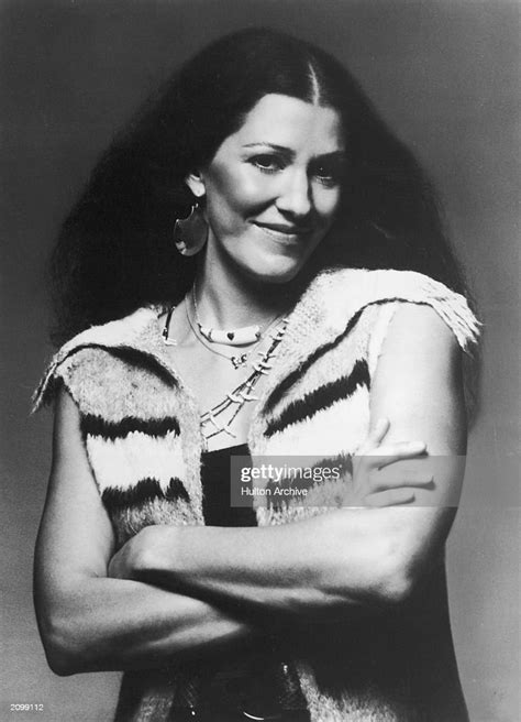 Promotional Portrait Of American Country Singer Rita Coolidge Circa