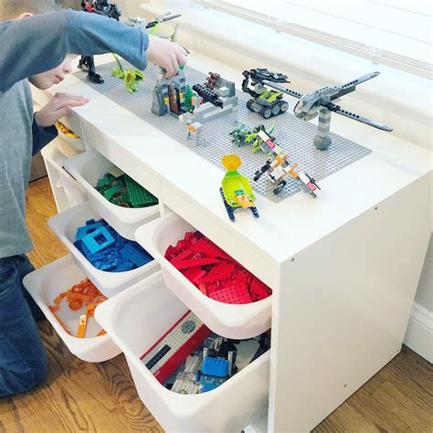 LEGO Storage Solved! DIY Simplified LEGO Storage Station | Lego storage, Storage station, Ikea ...