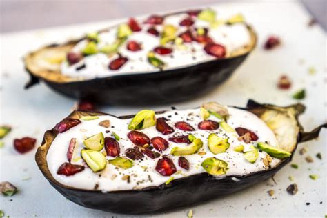 Berenjenas Con Salsa De Yogur Cocinando El Cambio