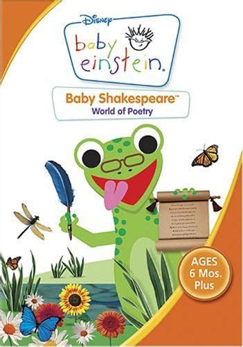 Baby Einstein Baby Shakespeare World Of Poetry Amazonca Dvd