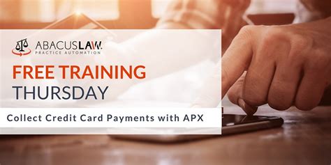 Nowadays, the more significant part of transactions online is got through credit cards. Collect Client Credit Card Payments with APX in AbacusLaw | AbacusNext