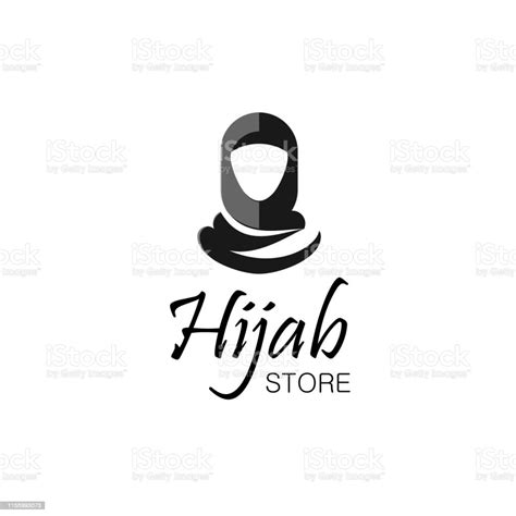 Woman In Hijab Logo Stock Illustration Download Image Now Women