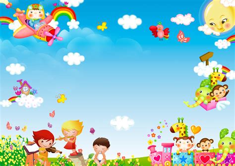 Happy Valley Amusement Park Child Poster Background