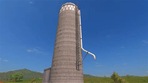 Grains Storage Silo Placeable V1000 Fs17 Farming Simulator 17 Mod