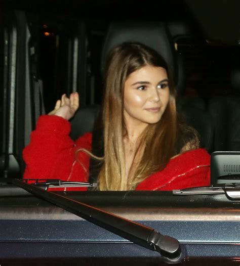 Olivia Jade Giannulli In Red And Black Craigs In West Hollywood