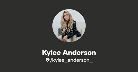 Kylee Anderson Instagram Tiktok Linktree