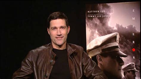 Matthew Fox Emperor Interview Hd Youtube