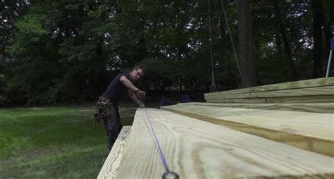 Video How To Build A Deck Attaching The Ledger Board