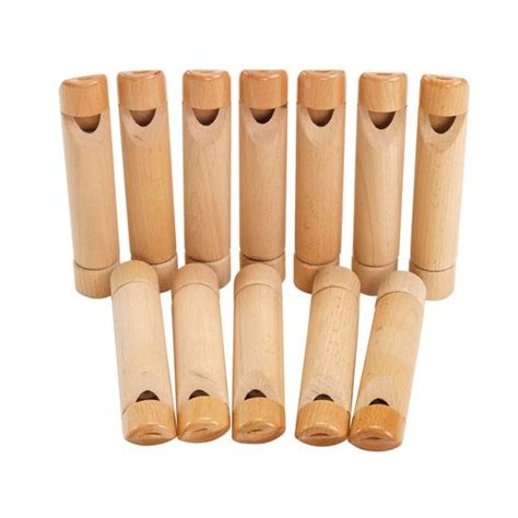 Colorations® Decorate Your Own Wooden Slide Whistles Set Of 12