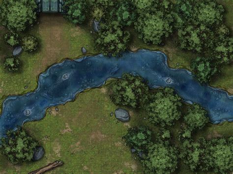Greenest Old Tunnel Battle Map Inkarnate Create Fantasy Maps Online