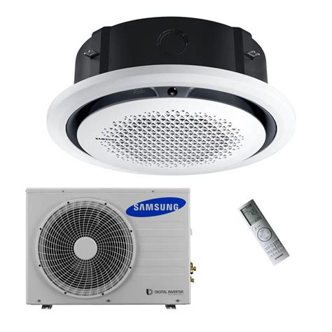 Samsung Air Conditioning Ac100kn4dkh 360 Degree Round Cassette Inverter