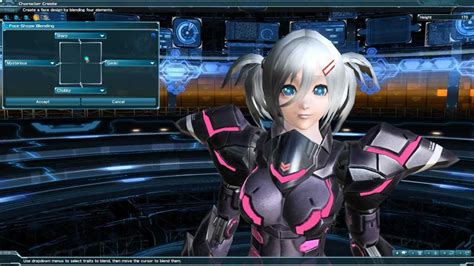 Phantasy Star Online 2 Character Creation English Patch Youtube