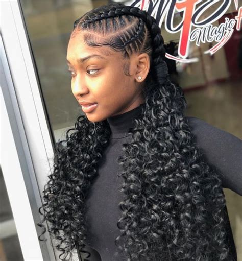 20 Two Cornrows With Weave Fashionblog
