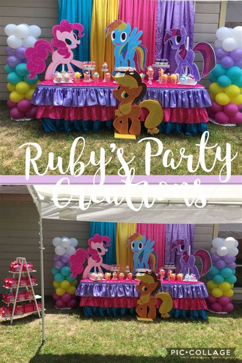 My Little Pony Decoration My Little Pony Decorations Birthday Party