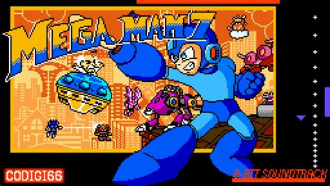 Mega Man 7 Cover Pixel Art By Codster76 On Deviantart