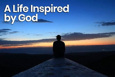 A Life Inspired By God Bible League Canada