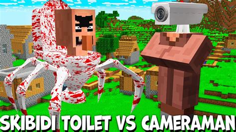 Who Is Stronger Scary Skibidi Villager Toilet Vs Cameraman In Minecraft Hot Sex Picture