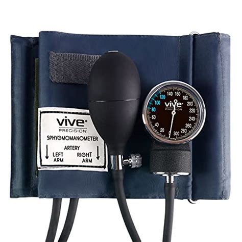 Vive Precision Aneroid Sphygmomanometer Manual Blood Pressure Cuff With