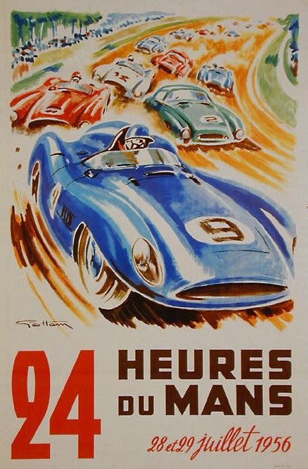 Collector Studio Fine Automotive Memorabilia 1956 Le Mans 24 Hours