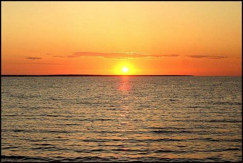 Great Lakes Sunrise Sunrise Lake Pure Michigan Sunrise