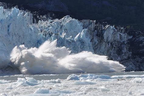 Glacier Calving Winter Ice Snow Wallpapers Hd Desktop And Mobile