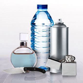 Explosives / flammable liquids and solids. Banned and restricted items | Baggage essentials | British ...