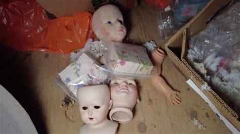 Footage Shows Creepy Time Capsule Home Full Of Dolls And Their Limbs