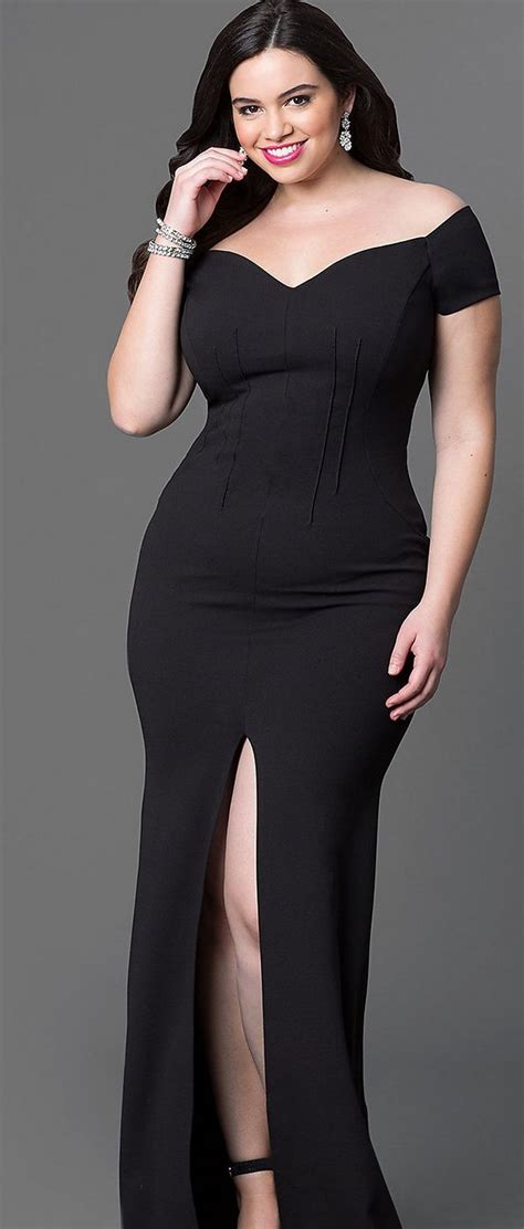 Gorgeous Elegant Black Dress Plus Size Ideas 70 Outfit Style With
