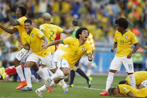 brazil vs chile how the selecao s dramatic penalty shootout win played out in pictures