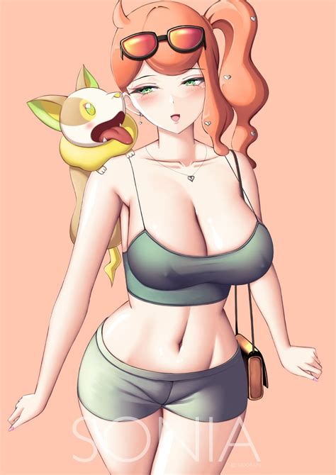 Sonia And Yamper Pokemon And 2 More Drawn By Endorain Danbooru