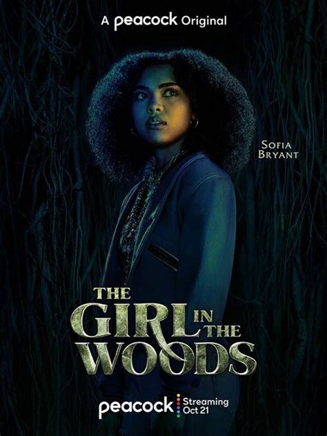 ‘the girl in the woods peacock releases character posters nerds and beyond
