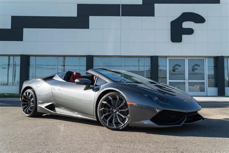 Lamborghini Huracan Grey Forgiato Navaja Ecx Wheel Front