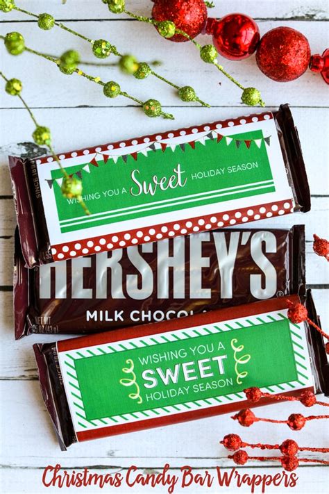 Christmas Candy Bar Wrappers 2015 Lets Diy It All With Kritsyn