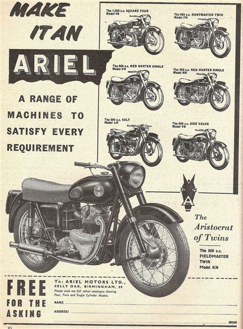229 Best Ariel Images On Pinterest Ariel Motorcycles