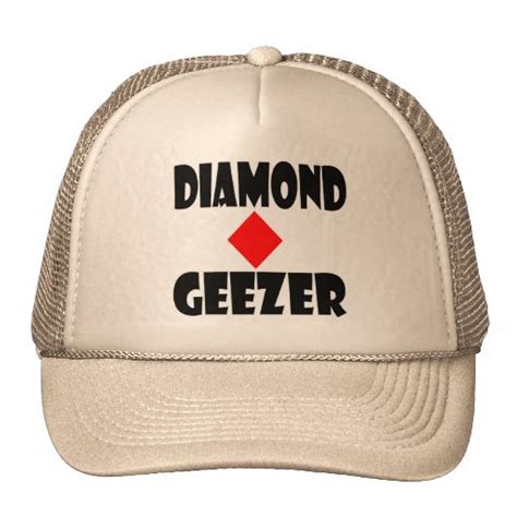 Diamond Geezer Hat Zazzle