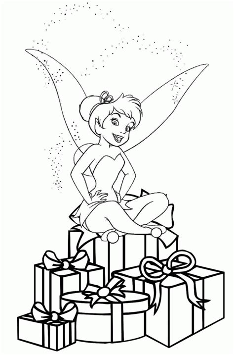 Polar express coloring pages can help you share the magic of christmas with your children this year. Christmas Tinkerbell Coloring Pages - Coloring Home