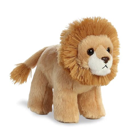 Lion With Sound 8 Inch Stuffed Animal By Aurora Plush 03452