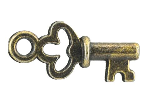 Vintage Key Antique Golden Key On White Background 8525823 Png