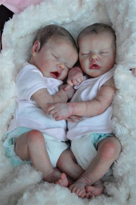 Amazing Twins Reborned By Kelly Dudley Reborn Baby Dolls Twins Real