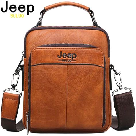 Jeep Buluo Big Brand Men Handbag Crossbody Shoulder